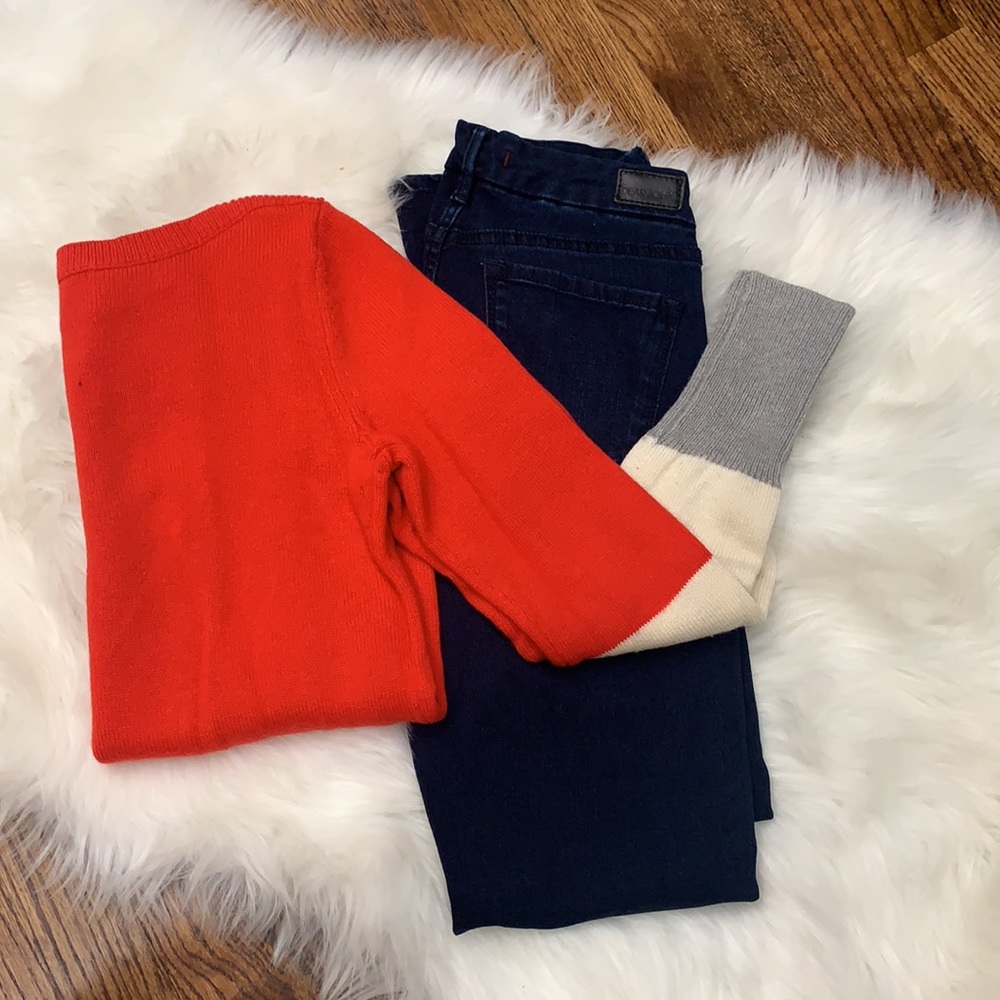 Gap Color Block Sweater